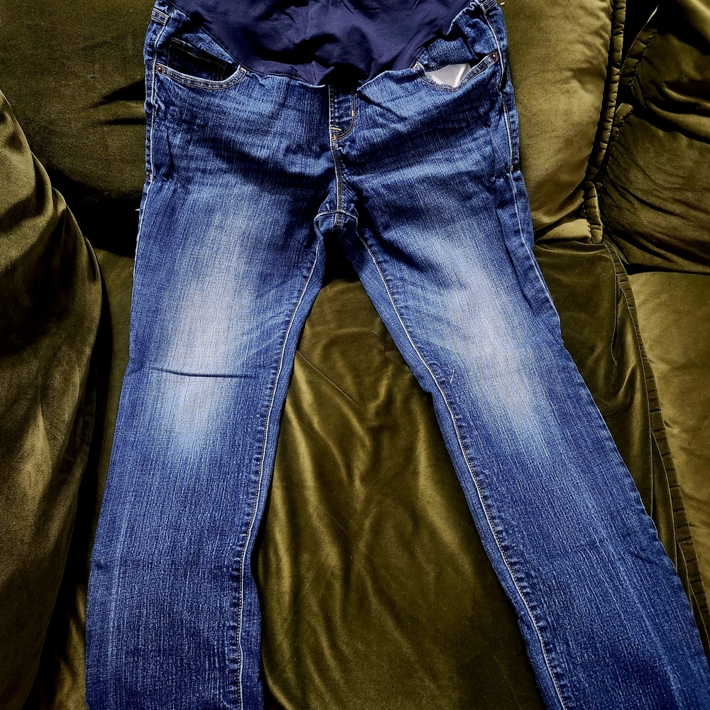 Maternity Blue Denim Jeans